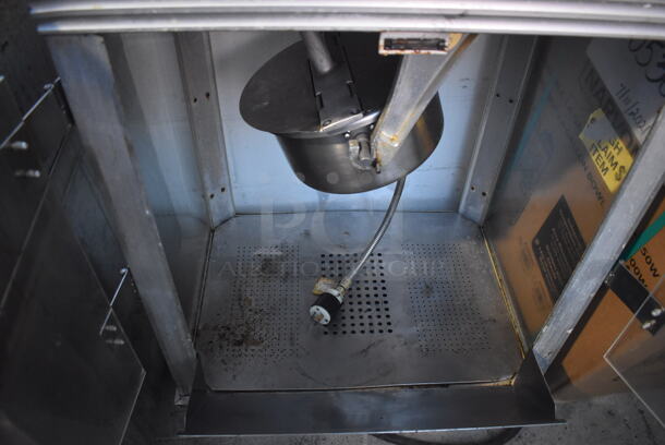 Gold Medal Model 2001ST Metal Commercial Countertop Popcorn Machine Merchandiser. 120 Volts, 1 Phase. 27x21x40. Cannot Test Due To Plug Style - Image 4 of 4