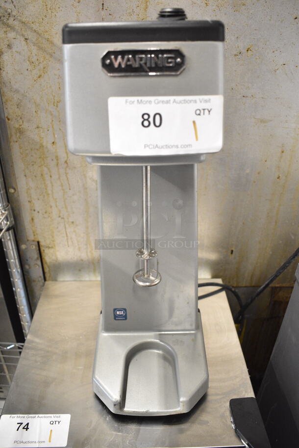 Waring WDM120SW Metal Commercial Countertop Drink Mixer. 120 Volts, 1 Phase. Tested and Working! - Image 1 of 5