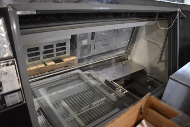 Pinnacle Metal Commercial Floor Style Deli Display Case Merchandiser. 115 Volts, 1 Phase. 77x35x55. Tested and Working! - Image 3 of 5