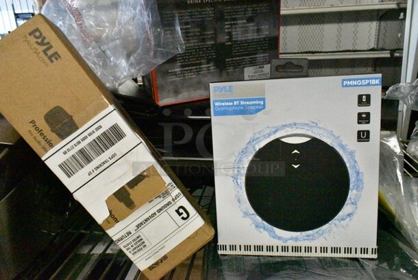 8 Various Items Including Tiger JAX-T10U Rice Cooker, Epson Stylus Photo R280 Printer, Riedel Bar Glasses, Pyle PMNGSP1BK Wireless BT Streaming Speaker, Pyle Microphone, Muffin Baking Pans. 8 Times Your Bid!  - Image 9 of 12