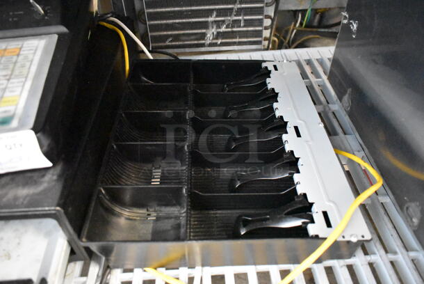 ALL ONE MONEY! Lot of Metal Cash Register w/ Insert and Menu Keyboard. - Image 3 of 8