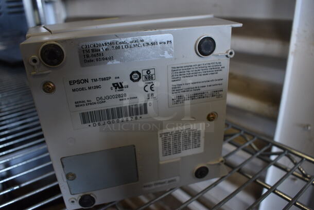 Epson Model M129C Receipt Printer. 6x8x6 - Image 4 of 4