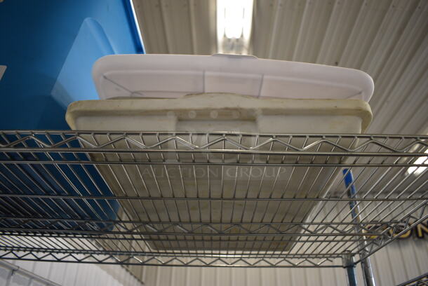 ALL ONE MONEY! Lot of Various Poly Bins and Lids! - Image 2 of 3