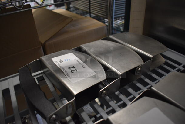 3 Nemco Model SMC100 Stainless Steel Rocking Salad Cutter Tosser. 6.5x1.5x6.5. 3 Times Your Bid! - Image 4 of 4