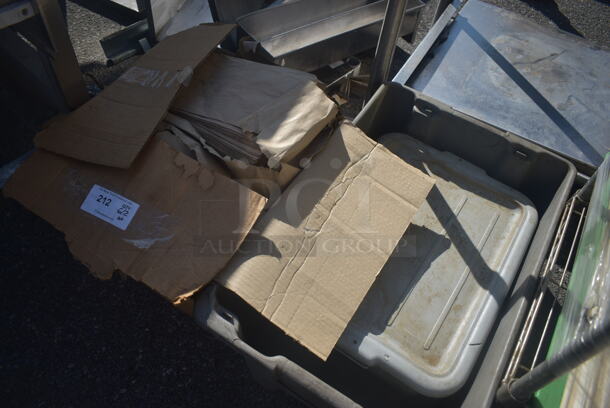 ALL ONE MONEY! Lot of Plastic Storage Bins, Paper Bags, AND MORE!  - Image 5 of 5