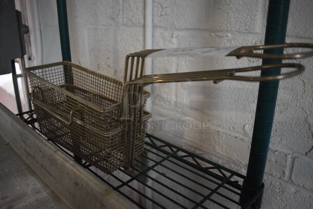 2 Metal Fry Baskets. 4x21x8. 2 Times Your Bid! - Image 1 of 3