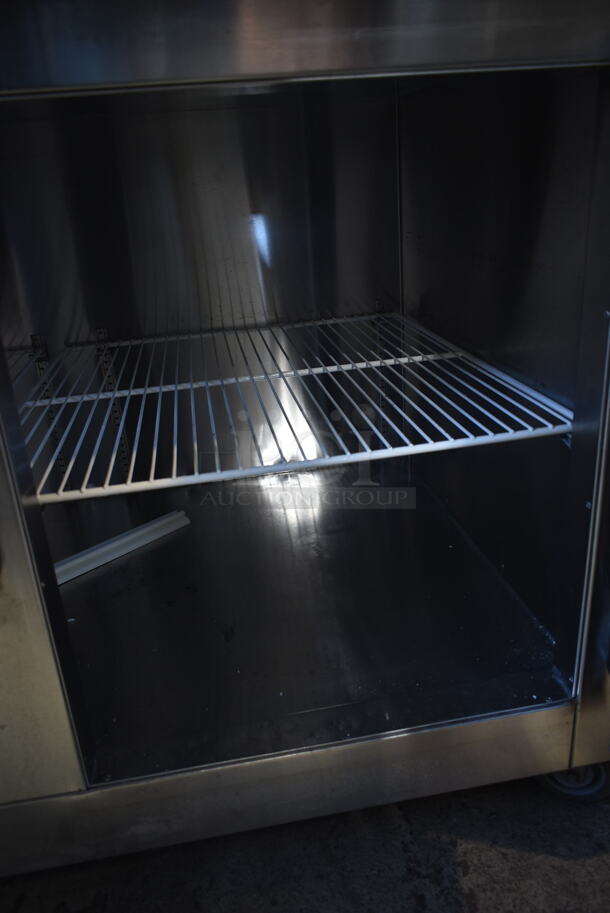 Stainless Steel Commercial 3 Door Undercounter Cooler. Tested and Powers On But Does Not Get Cold
 - Image 6 of 6