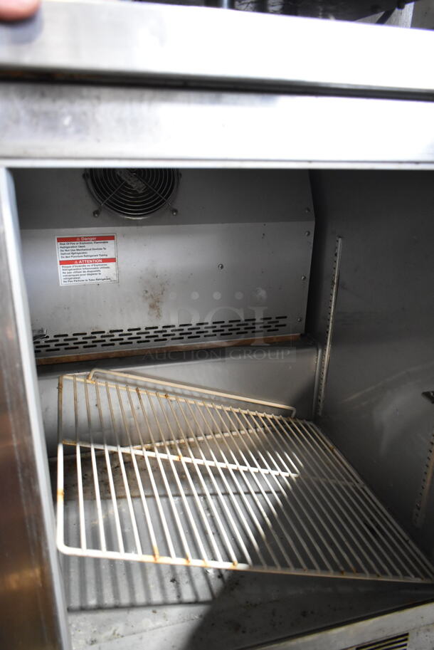 Beverage Air WTF48AHC Stainless Steel Commercial 2 Door Undercounter Freezer on Commercial Casters. 115 Volts, 1 Phase. Tested and Working! - Image 4 of 5