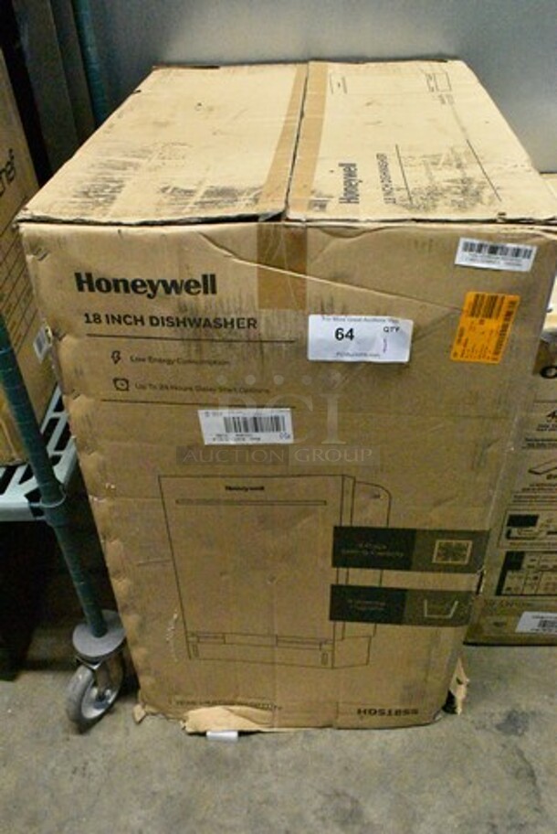 BRAND NEW IN BOX! Honeywell HDS18SS 18 Inch Dishwasher with 8 Place Settings 6 Washing Programs - Image 2 of 4