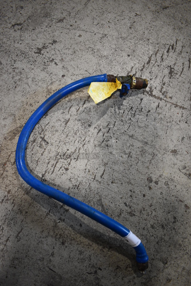 Blue Gas Hose. 42" - Image 1 of 3