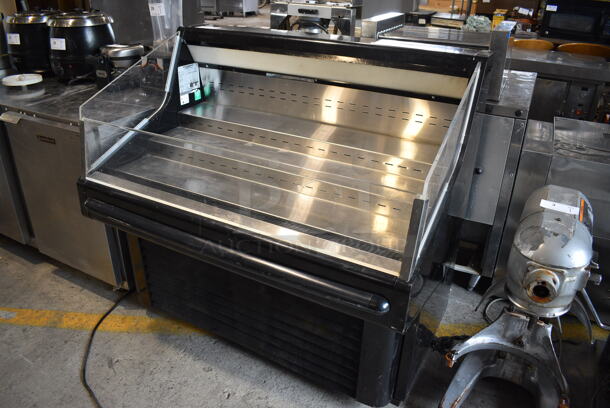 Hussmann Model SHM-4 Metal Commercial Open Grab N Go Merchandiser. 115 Volts, 1 Phase. 48x31x44.5. Tested and Powers On But Does Not Get Cold - Image 2 of 5