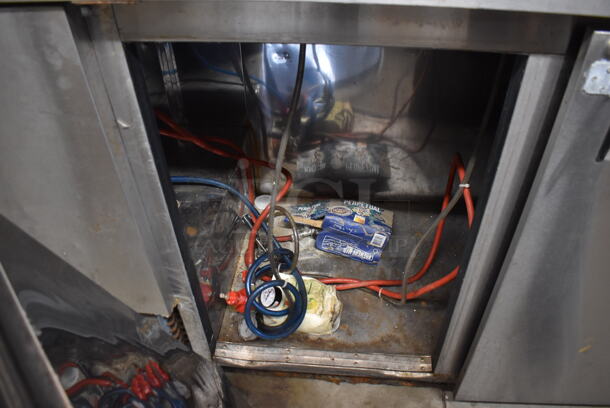 Turbo Air TBD-2SD Stainless Steel Commercial Direct Draw Kegerator w/ 2 Single Head Beer Towers, 2 Couplers. 115 Volts, 1 Phase. 59x27x50. Tested and Working! - Image 5 of 7