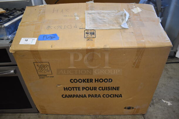 BRAND NEW SCRATCH AND DENT! Best CPDI362SB Stainless Steel 36" Range Hood. Stock Picture Used For Gallery Picture. - Image 5 of 8