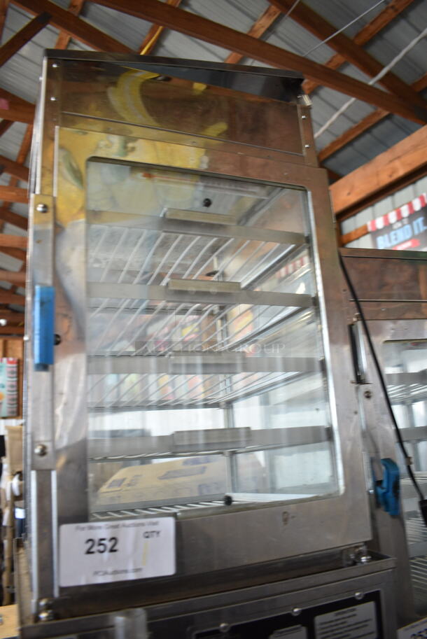 ST-545 Stainless Steel Commercial Countertop Heated Display Case Merchandiser. 110 Volts, 1 Phase. Tested and Powers On But Does Not Get Warm - Image 3 of 5