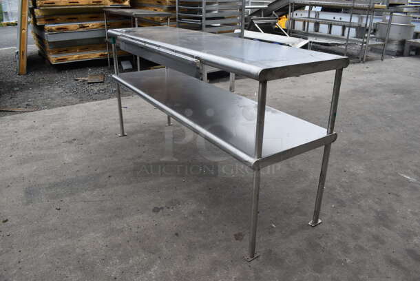 Stainless Steel Table w/ Under Shelf. - Image 3 of 4