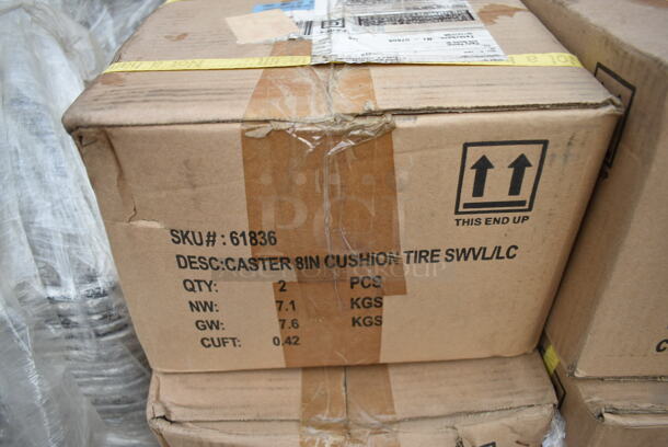 15 Boxes of 2 BRAND NEW! Commercial Casters. 15 Times Your Bid! - Image 5 of 5