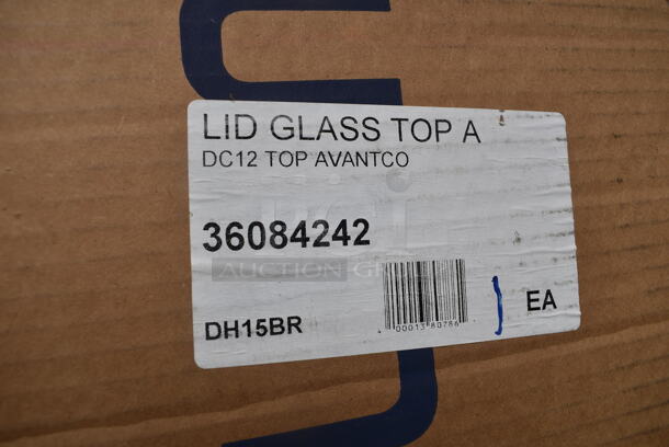 BRAND NEW SCRATCH AND DENT! Avantco 36084242 Sliding Glass Top Lid for ADC12-HC Freezers - Image 3 of 3