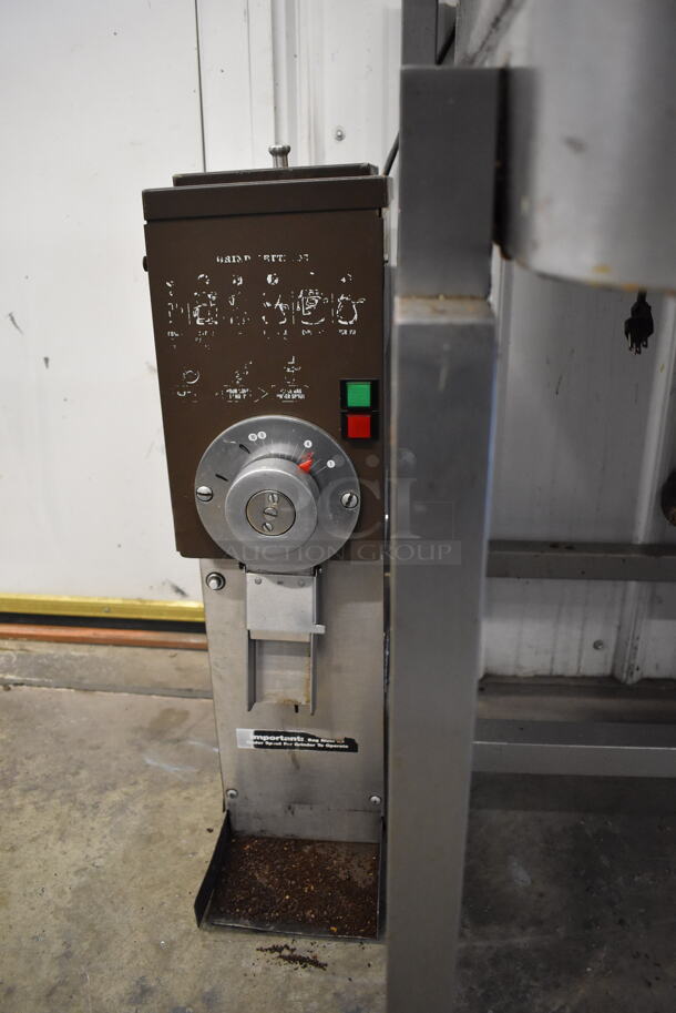 Grindmaster Metal Commercial Countertop Bulk Coffee Bean Grinder. 7.5x14x28. Tested and Working! - Image 3 of 7