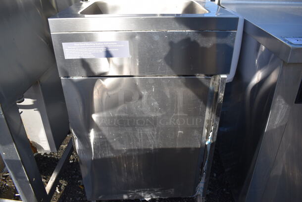 Stainless Steel Single Bay Sink. 21.5x21.5x40 - Image 4 of 5