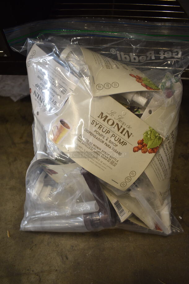 ALL ONE MONEY! Lot of Various Items Including Check Order Rod, Metal Piece and Monin Syrup Pumps.  - Image 3 of 9