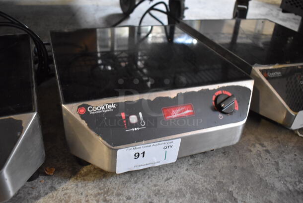 2015 CookTek MC3500 Stainless Steel Commercial Countertop Electric Powered Single Burner Induction Range. 208-240 Volts, 1 Phase. 14x17x5 - Image 3 of 6