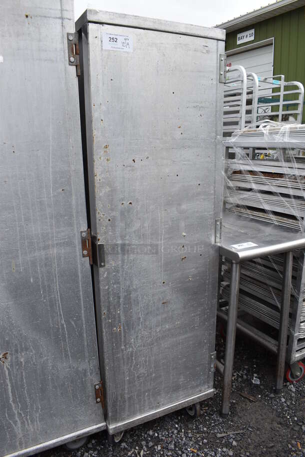 Metal Commercial Enclosed Pan Rack on Commercial Casters. 20.5x27x66 - Image 2 of 5