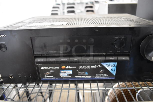 Onkyo Model HT-R397 AV Receiver. 17x12x7.5 - Image 3 of 3