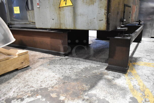 Phoenix PA10 Metal Commercial Floor Style Auto Feed Horizontal Bandsaw. 230/460 Volts, 3 Phase.  - Image 8 of 12