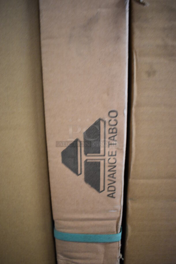 ALL ONE MONEY! Lot of 2 BRAND NEW IN BOX! Advance Tabco Chrome Finish Wire Shelves. 60x24x1.5 - Image 4 of 4