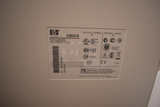 HP LaserJet 8040dn Floor Style Printer. 100-127 Volts, 1 Phase. 29x25x40 - Image 11 of 12