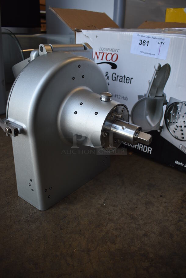 BRAND NEW IN BOX! Avantco Model 177MX20SHRDR Metal Commercial Pelican Head w/ Grating Blade. 12x17x13
 - Image 6 of 7