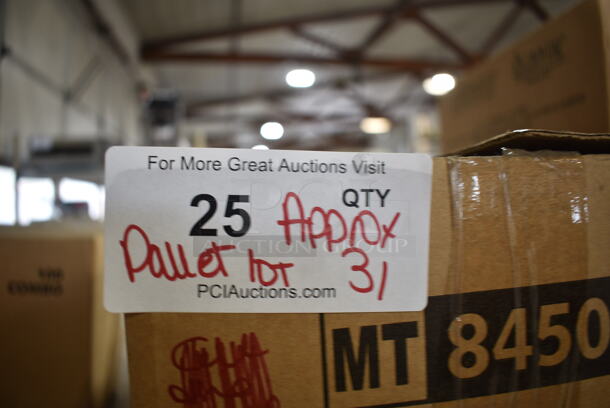 PALLET LOT of 28 BRAND NEW Boxes of TriPak MT8450B 10"x7" Oblong Plastic Microwaveable Container. 28 Times Your Bid! - Image 3 of 6
