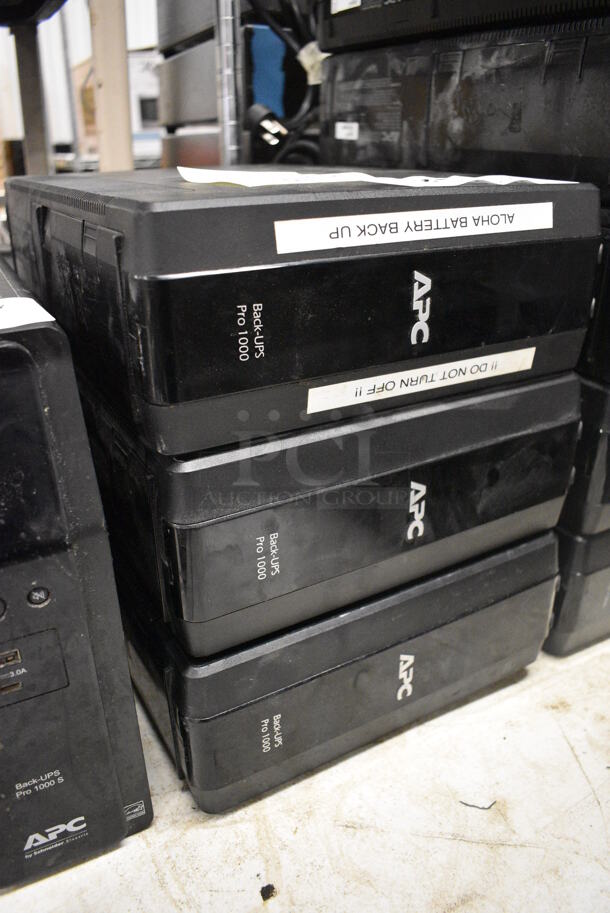 3 APC Back UPS  Pro 1000. 15x4x10. 3 Times Your Bid! - Image 2 of 5