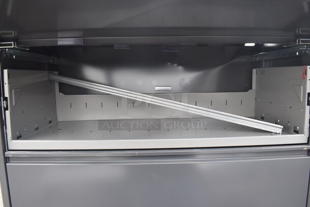 Gray Metal 5 Drawer Filing Cabinet. - Image 4 of 11