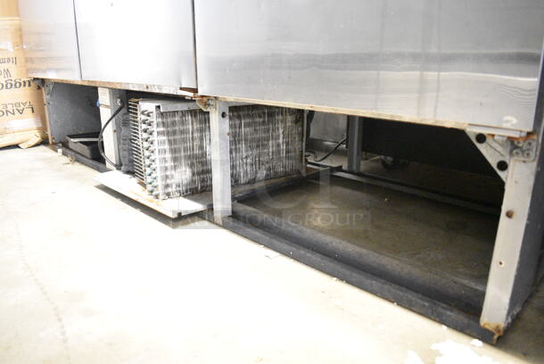 Beverage Air KF74-5AS Stainless Steel Commercial 3 Door Reach In Freezer w/ Poly Coated Racks. 115/208-230 Volts, 1 Phase.  - Image 2 of 7
