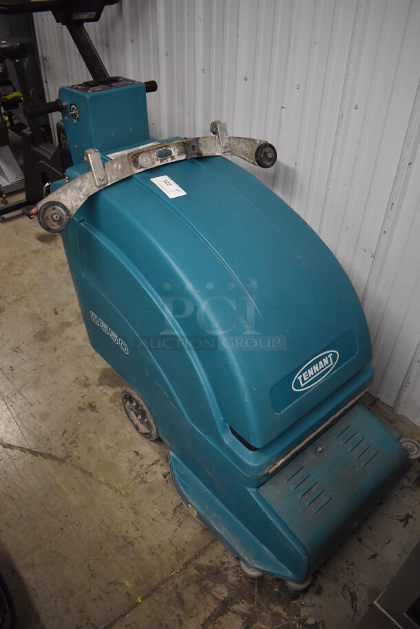 Tennant 2550 Metal Commercial Floor Burnisher Floor Cleaning Machine. 19x51x42. Cannot Test - Battery Needs To Be Charged - Image 2 of 9