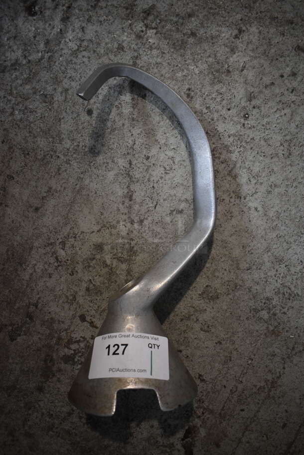 Hobart DS30E Metal Commercial 30 Quart Dough Hook Attachment for Mixer. 8x8x17 - Image 1 of 3