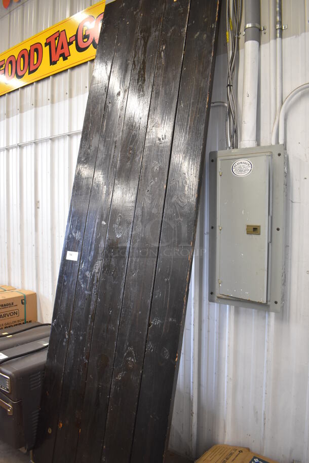 Wooden Tabletop. 121x36x1.5 - Image 1 of 5