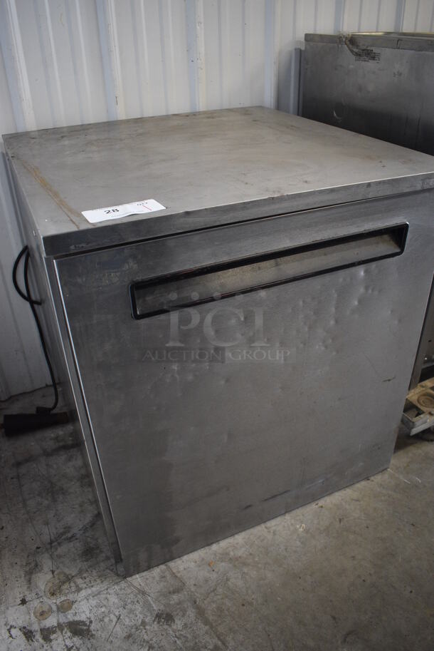 2010 Delfield Model 406-STAR2 Stainless Steel Commercial Single Door Undercounter Cooler. 115 Volts, 1 Phase. 27.5x28.5x29.5. Tested and Working! - Image 2 of 5