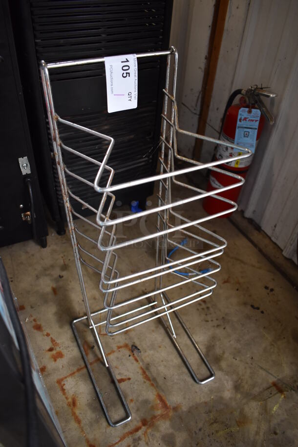 Metal Countertop Pizza Pan Rack. 12x13x28 - Image 3 of 3