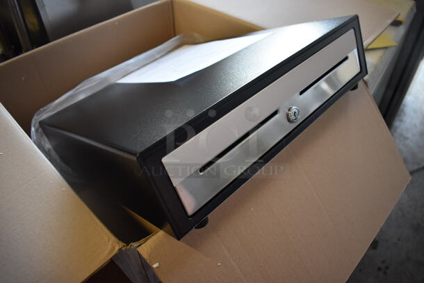 5 BRAND NEW IN BOX! APG Metal Cash Drawers. 16x16.5x4.5. 5 Times Your Bid! - Image 3 of 6