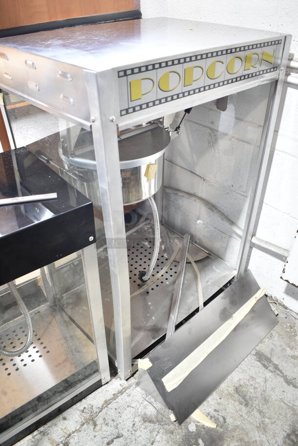 Metal Commercial Countertop Popcorn Machine Merchandiser. Tested and Working! - Image 2 of 6