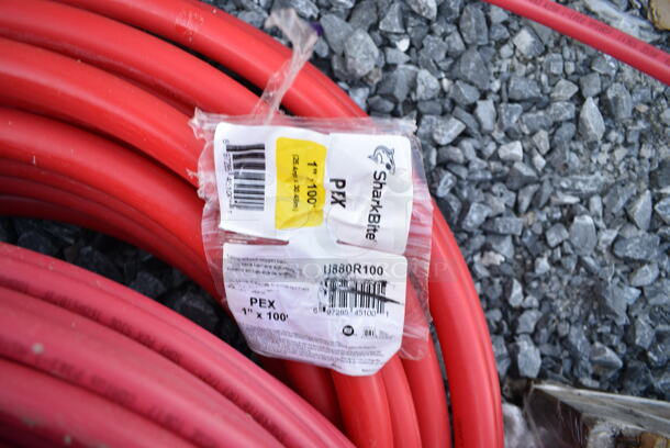 BRAND NEW SCRATCH AND DENT! Lot of 6 Sharkbite Coil Plex Water Hoses Including U880R100, 92AU860R100, 92AU870B300 - Image 3 of 7