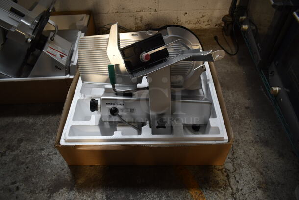 2019 Bizerba GSP H Stainless Steel Commercial Countertop Meat Slicer. 120 Volts, 1 Phase. Tested and Working! - Image 1 of 5