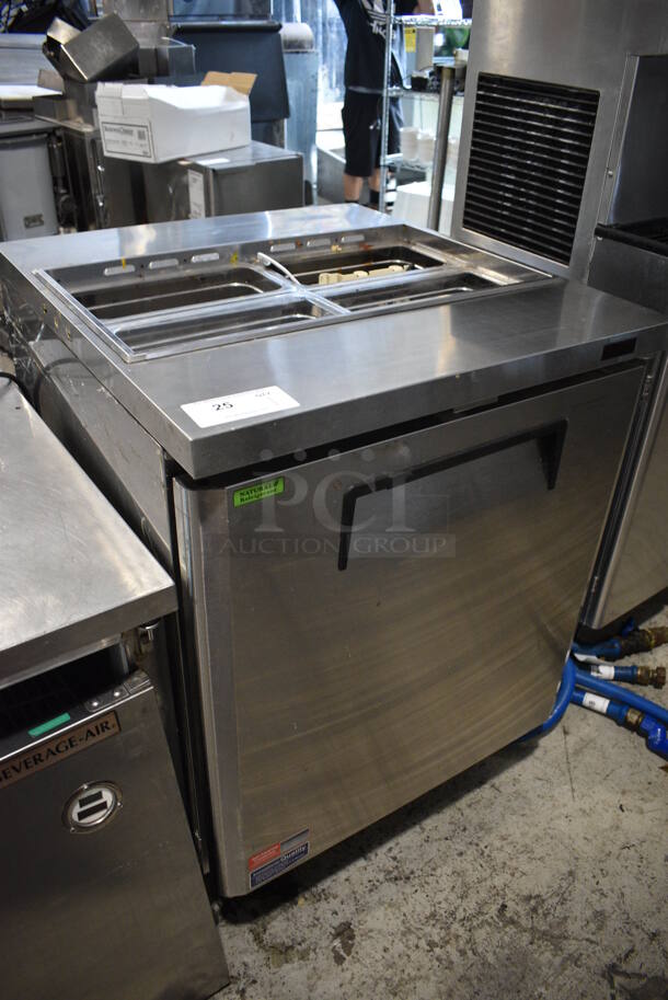 Turbo Air MST-28-N-711S Stainless Steel Commercial Prep Table. 115 Volts, 1 Phase. 27.5x30x38. Tested and Working! - Image 3 of 6