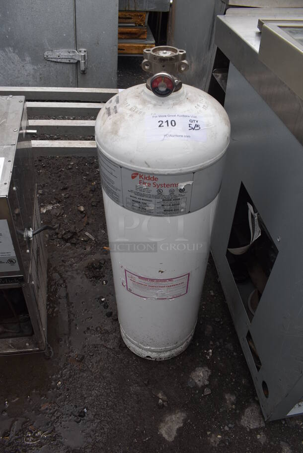 Kidde WHDR-600 Metal Fire Suppression Tank. - Image 1 of 4