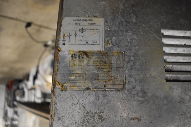 Stainless Steel Commercial Countertop Food Warmer. 120 Volts, 1 Phase. 14.5x23x9. Tested and Does Not Power On - Image 4 of 4