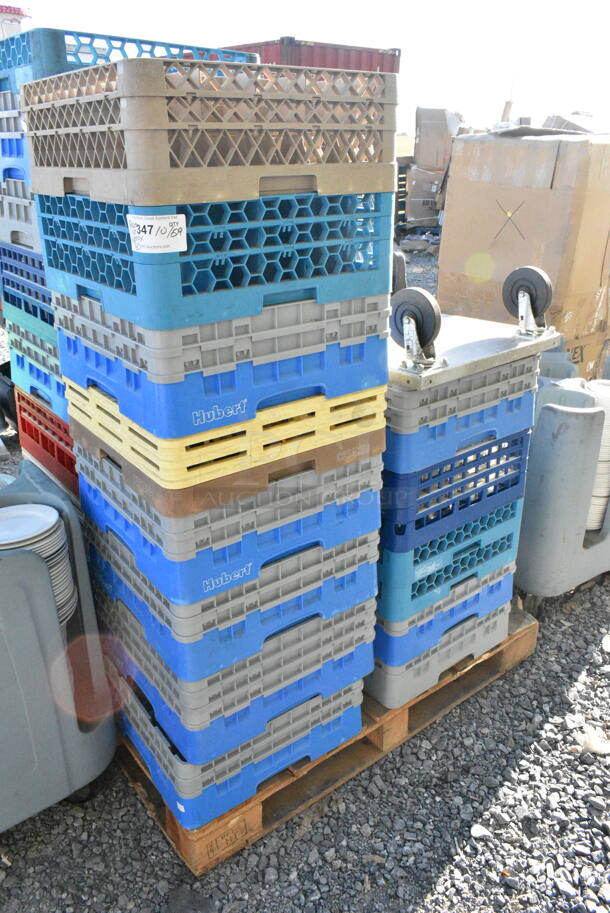 30 Various Items Including Dish Caddies and Dish Caddy Dolly. 30 Times Your Bid!  - Image 1 of 7