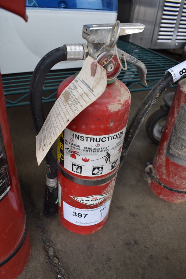 Amerex Dry Chemical Fire Extinguisher. Buyer Must Pick Up - We Will Not Ship This Item.  7x4.5x15 - Image 2 of 4