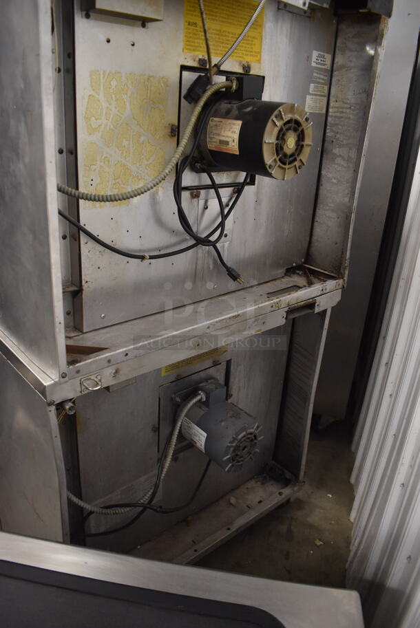 2 Garland Master 450 Commercial Stainless Steel Natural Gas Powered Double Convection Oven With Steel Racks. 2 Times Your Bid!  - Image 10 of 10